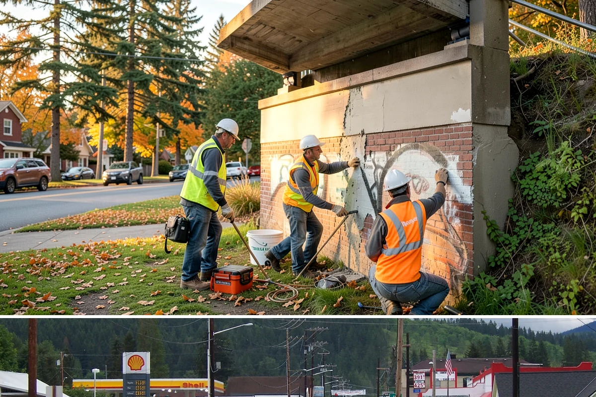 Right-of-Way Maintenance in Granite Falls, Snohomish County, WA - Growth-season mowing and brush passes concentrate from late spring through early fall, with storm-driven clearing and drainage...