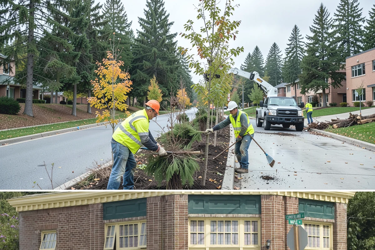 Right-of-Way Maintenance in Hamilton, Skagit County, WA - Growth-season mowing and brush passes concentrate from late spring through early fall, with storm-driven clearing and drainage...