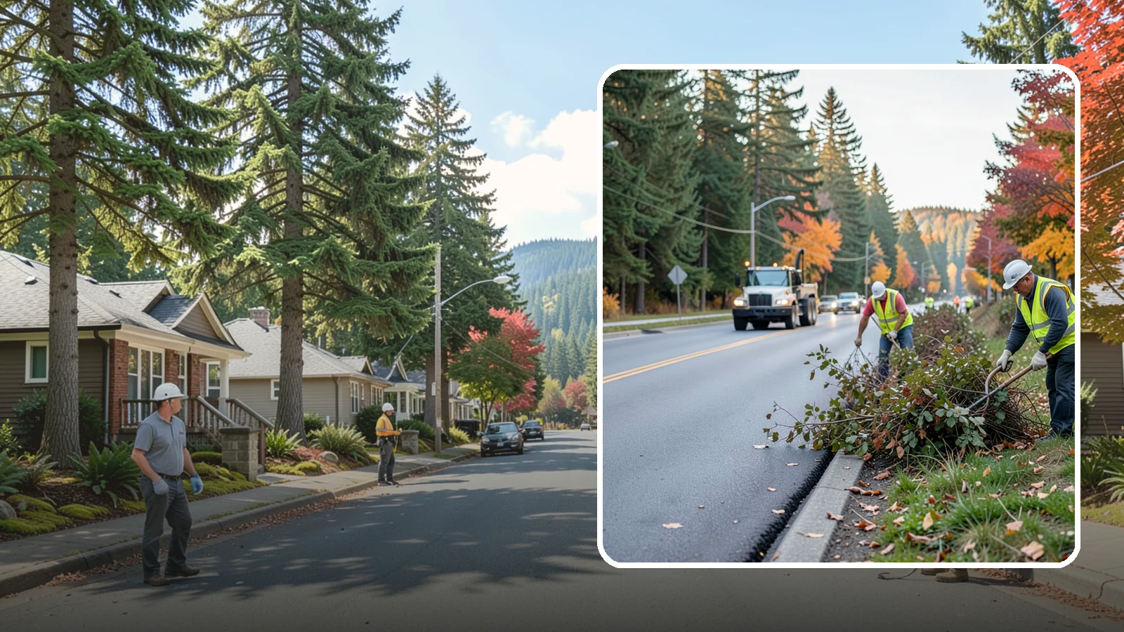 Right-of-Way Maintenance in Hunts Point, King County, WA - Vegetation and appearance management along public rights-of-way to maintain safety, access, and clearance.