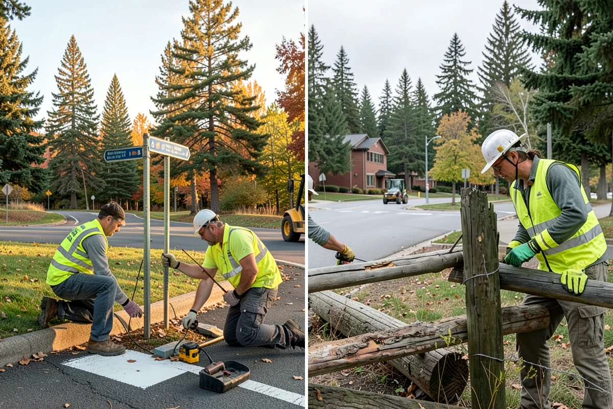 Right-of-Way Maintenance in Hunts Point, King County, WA - Segment the right-of-way network and prioritize by risk and complaint history