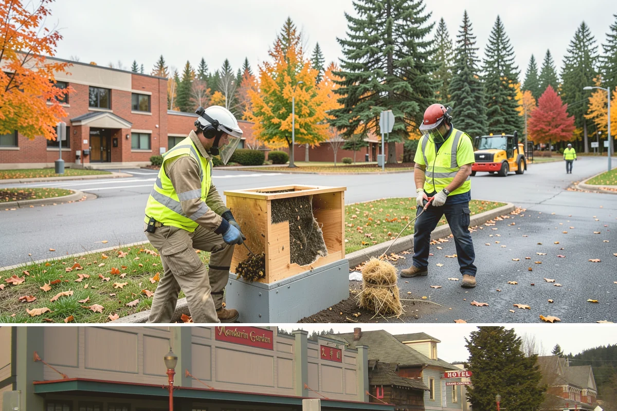Right-of-Way Maintenance in Issaquah, King County, WA - Growth-season mowing and brush passes concentrate from late spring through early fall, with storm-driven clearing and drainage...