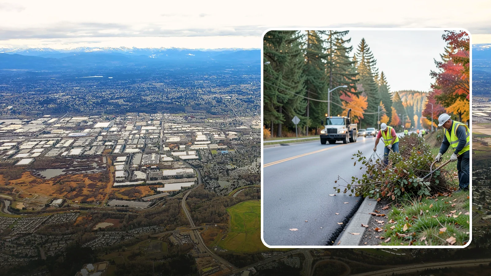 Right-of-Way Maintenance in Kent, King County, WA - Vegetation and appearance management along public rights-of-way to maintain safety, access, and clearance.