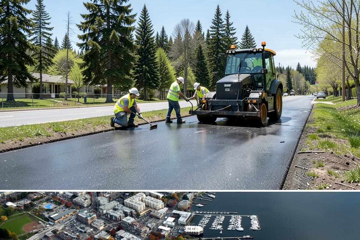 Right-of-Way Maintenance in Kirkland, King County, WA - Growth-season mowing and brush passes concentrate from late spring through early fall, with storm-driven clearing and drainage...