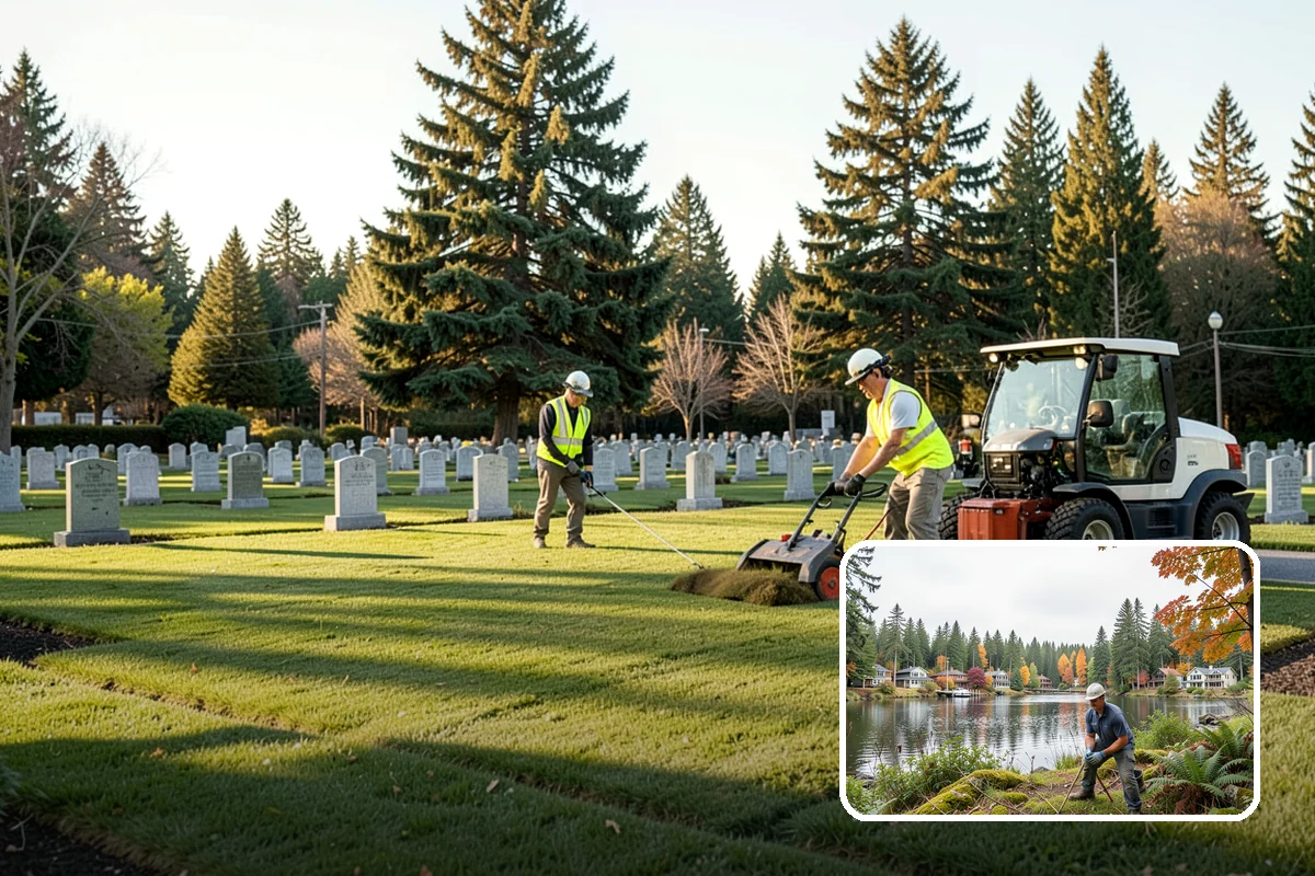 Right-of-Way Maintenance in La Conner, Skagit County, WA - Improved roadside safety and driver visibility
