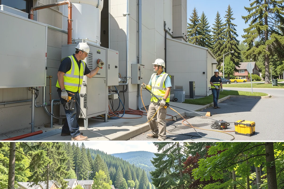 Right-of-Way Maintenance in Lake Forest Park, King County, WA - Growth-season mowing and brush passes concentrate from late spring through early fall, with storm-driven clearing and drainage...