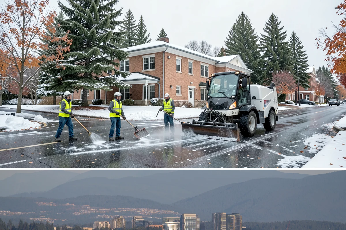 Right-of-Way Maintenance in Medina, King County, WA - Growth-season mowing and brush passes concentrate from late spring through early fall, with storm-driven clearing and drainage...