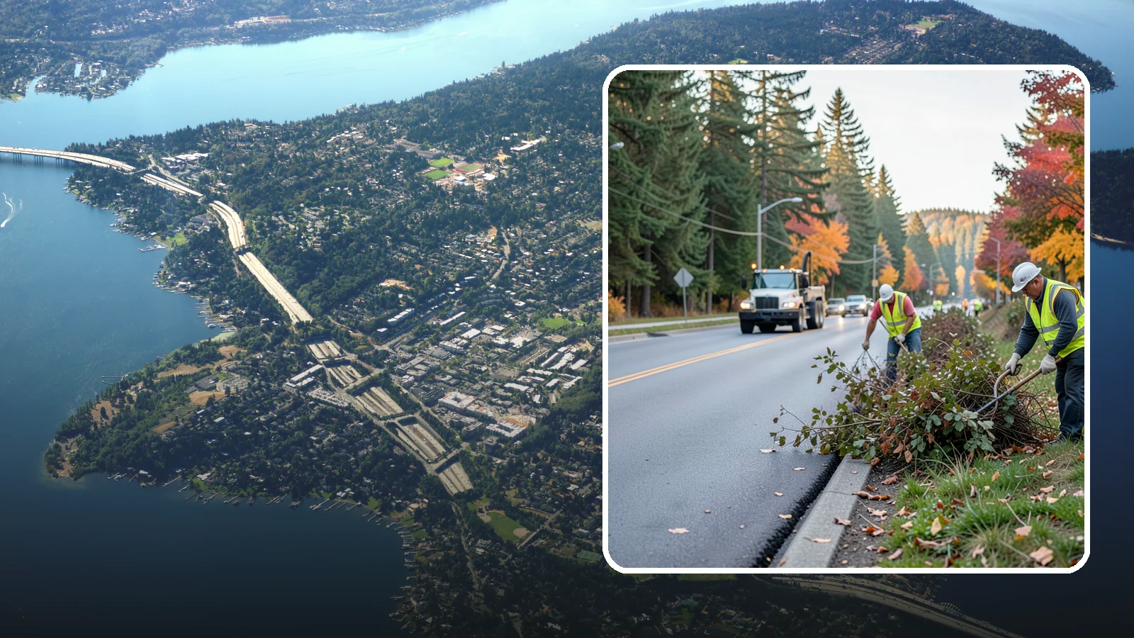 Right-of-Way Maintenance in Mercer Island, King County, WA - Vegetation and appearance management along public rights-of-way to maintain safety, access, and clearance.