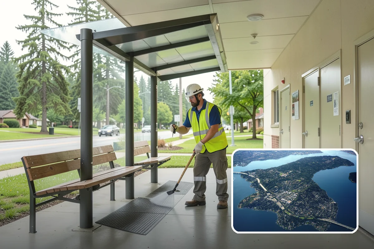 Right-of-Way Maintenance in Mercer Island, King County, WA - Improved roadside safety and driver visibility