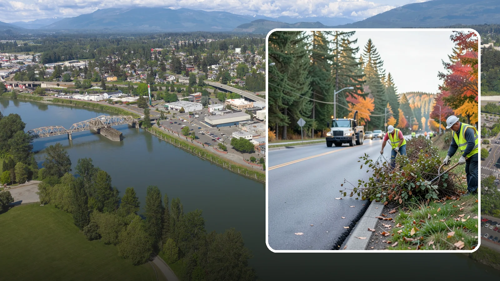 Right-of-Way Maintenance in Mount Vernon, Skagit County, WA - Vegetation and appearance management along public rights-of-way to maintain safety, access, and clearance.