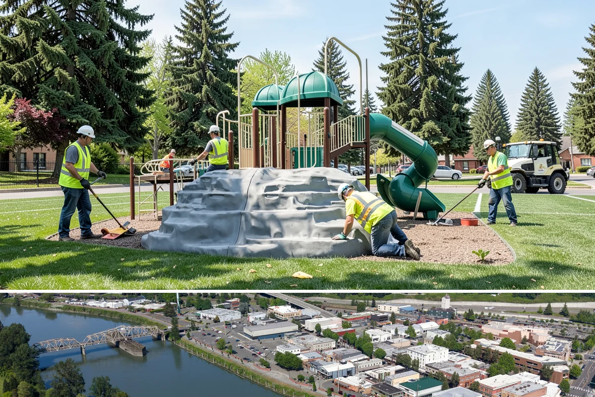 Right-of-Way Maintenance in Mount Vernon, Skagit County, WA - Growth-season mowing and brush passes concentrate from late spring through early fall, with storm-driven clearing and drainage...