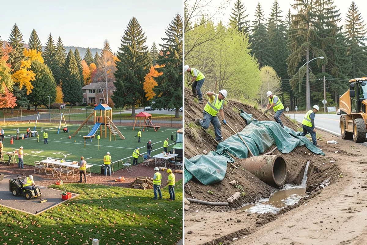 Right-of-Way Maintenance in Mountlake Terrace, Snohomish County, WA - Segment the right-of-way network and prioritize by risk and complaint history