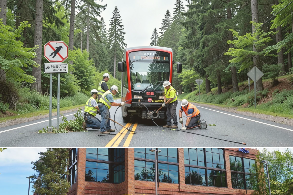 Right-of-Way Maintenance in Mountlake Terrace, Snohomish County, WA - Growth-season mowing and brush passes concentrate from late spring through early fall, with storm-driven clearing and drainage...