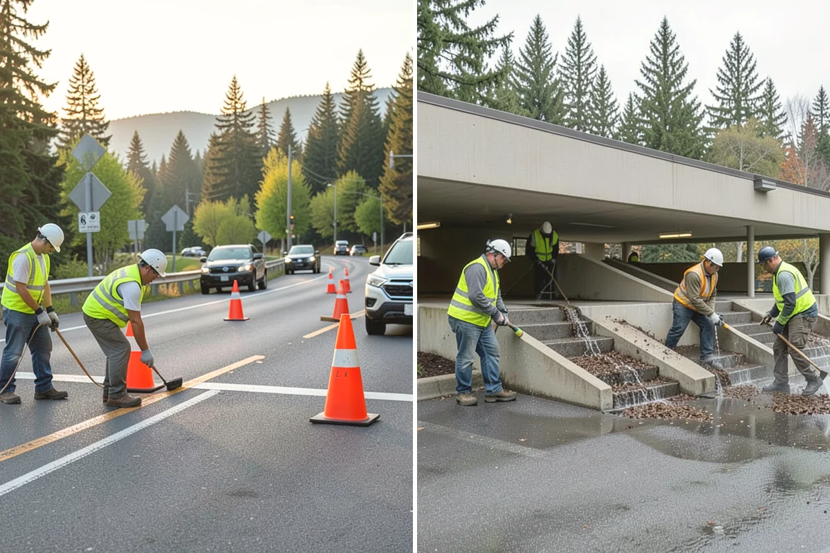 Right-of-Way Maintenance in North Bend, King County, WA - Segment the right-of-way network and prioritize by risk and complaint history