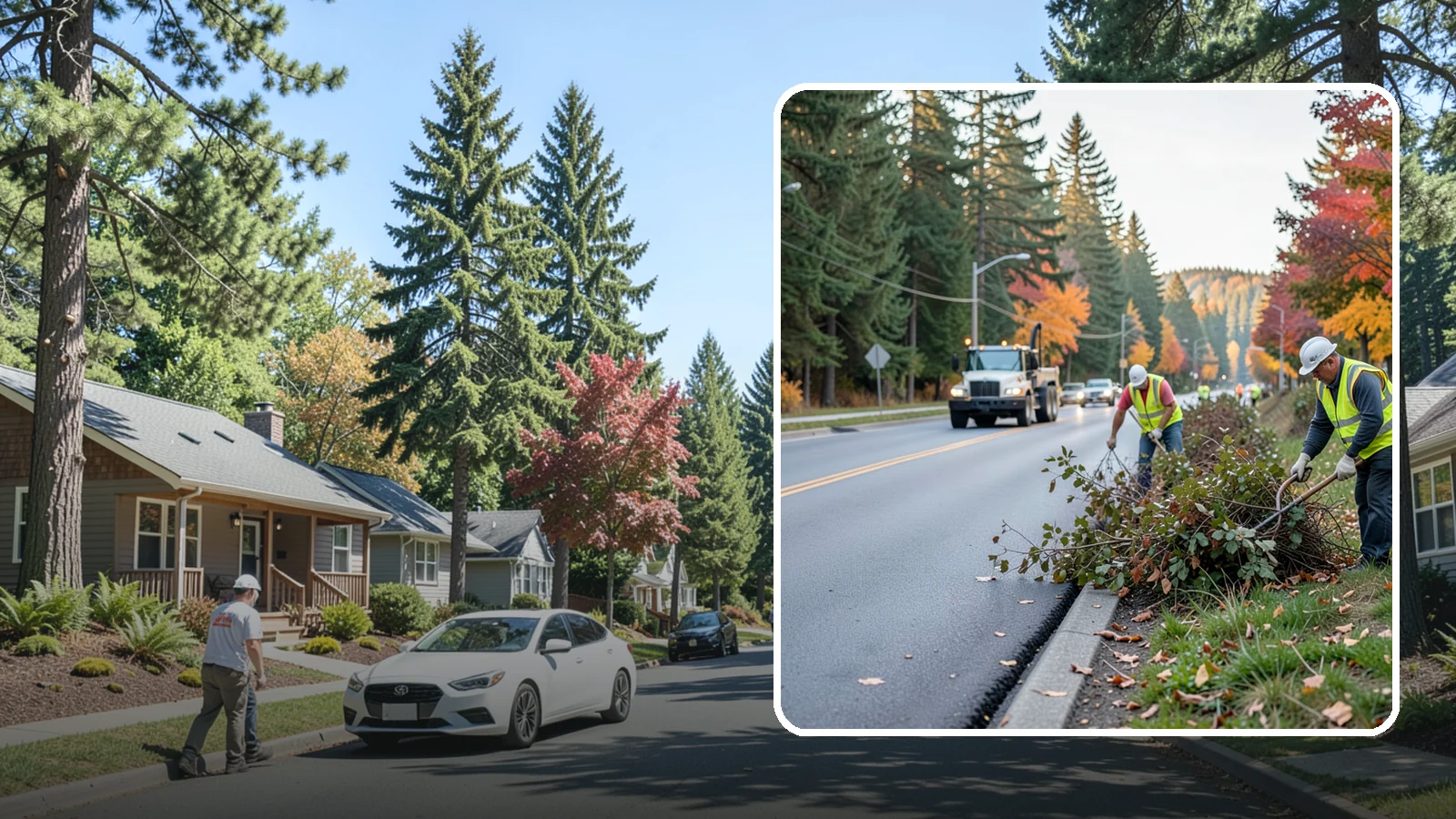 Right-of-Way Maintenance in Orting, Pierce County, WA - Vegetation and appearance management along public rights-of-way to maintain safety, access, and clearance.