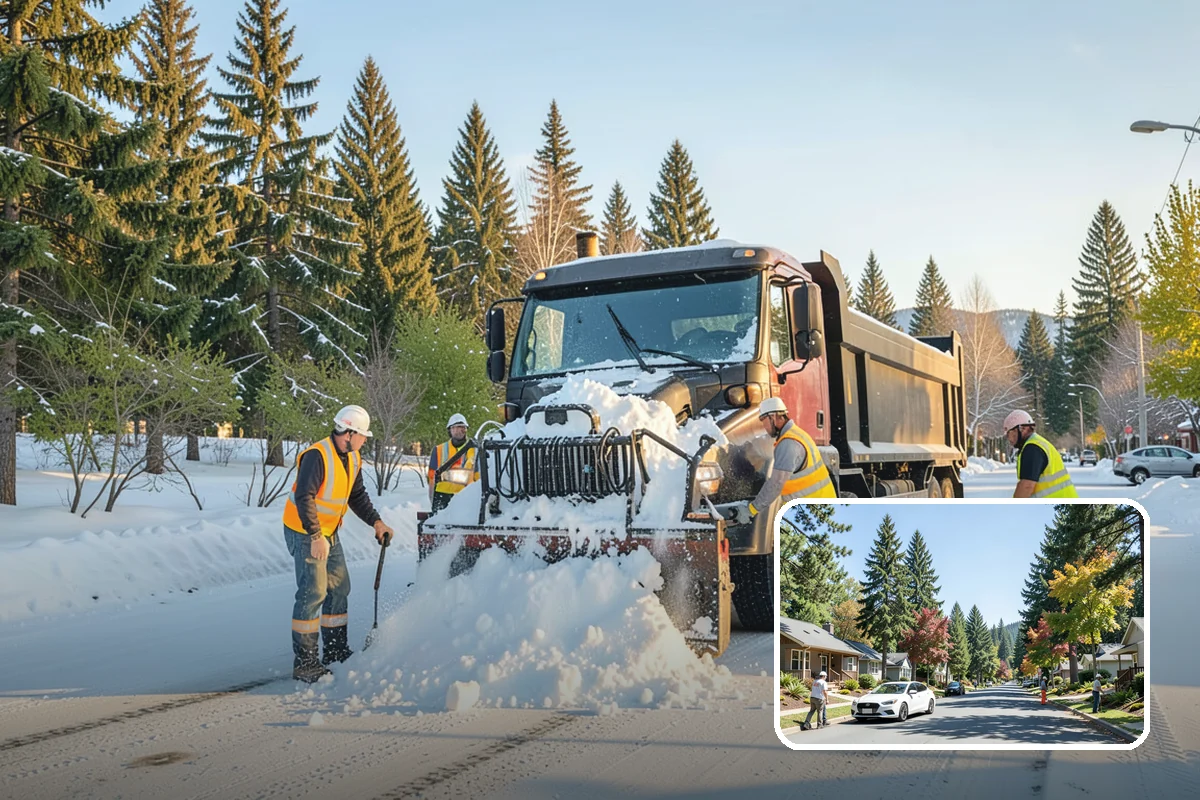 Right-of-Way Maintenance in Orting, Pierce County, WA - Improved roadside safety and driver visibility