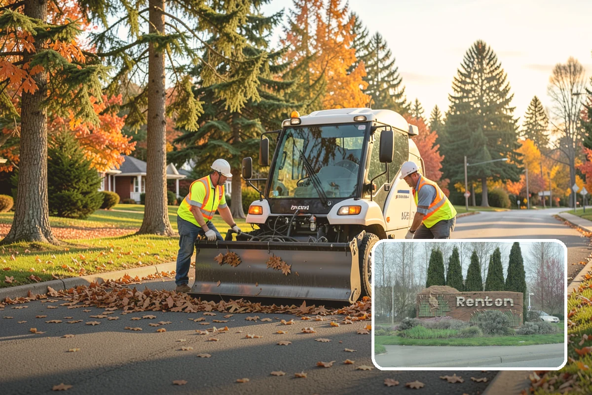 Right-of-Way Maintenance in Renton, King County, WA - Improved roadside safety and driver visibility