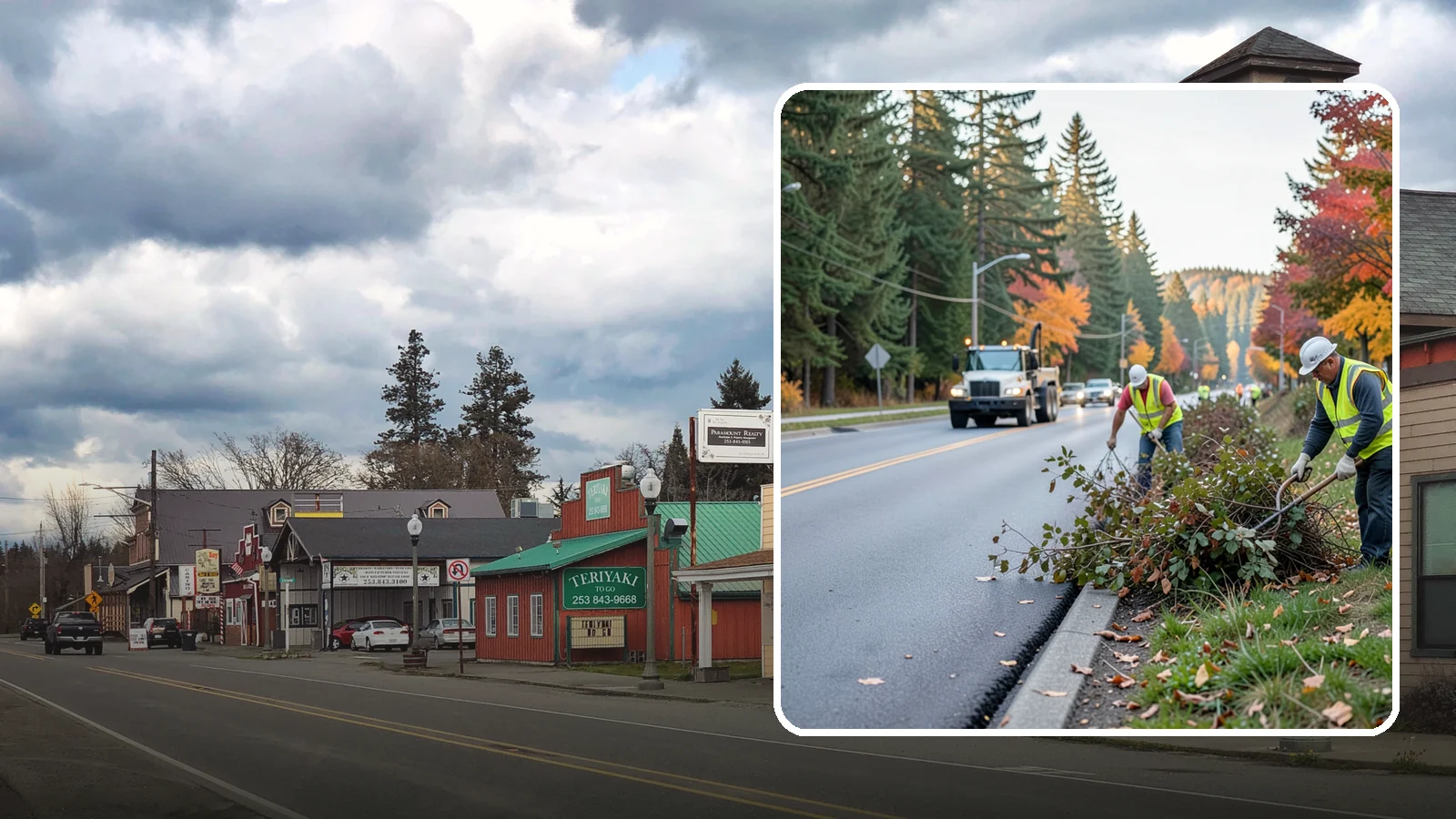 Right-of-Way Maintenance in Roy, Pierce County, WA - Vegetation and appearance management along public rights-of-way to maintain safety, access, and clearance.