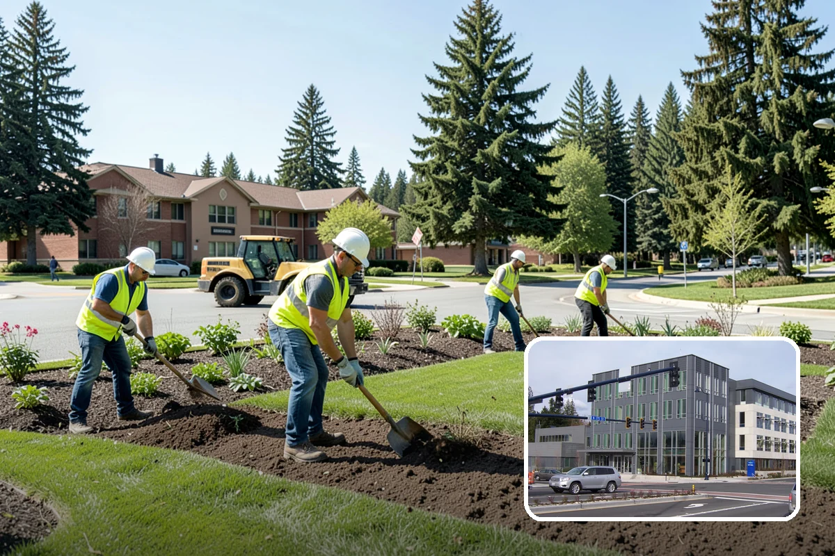 Right-of-Way Maintenance in Shoreline, King County, WA - Improved roadside safety and driver visibility