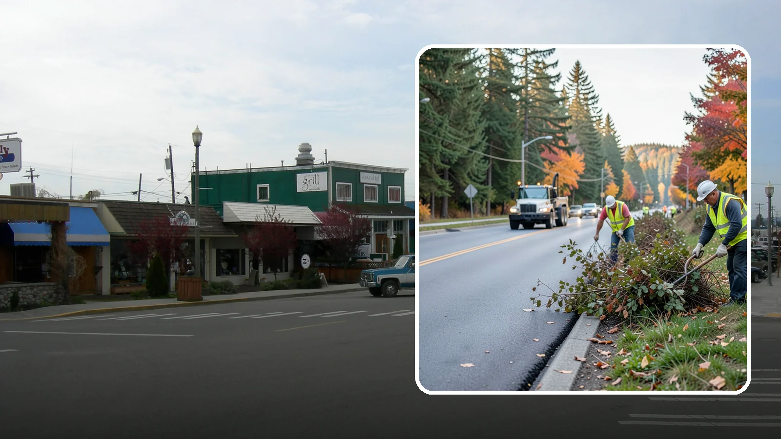 Right-of-Way Maintenance in Stanwood, Snohomish County, WA - Vegetation and appearance management along public rights-of-way to maintain safety, access, and clearance.