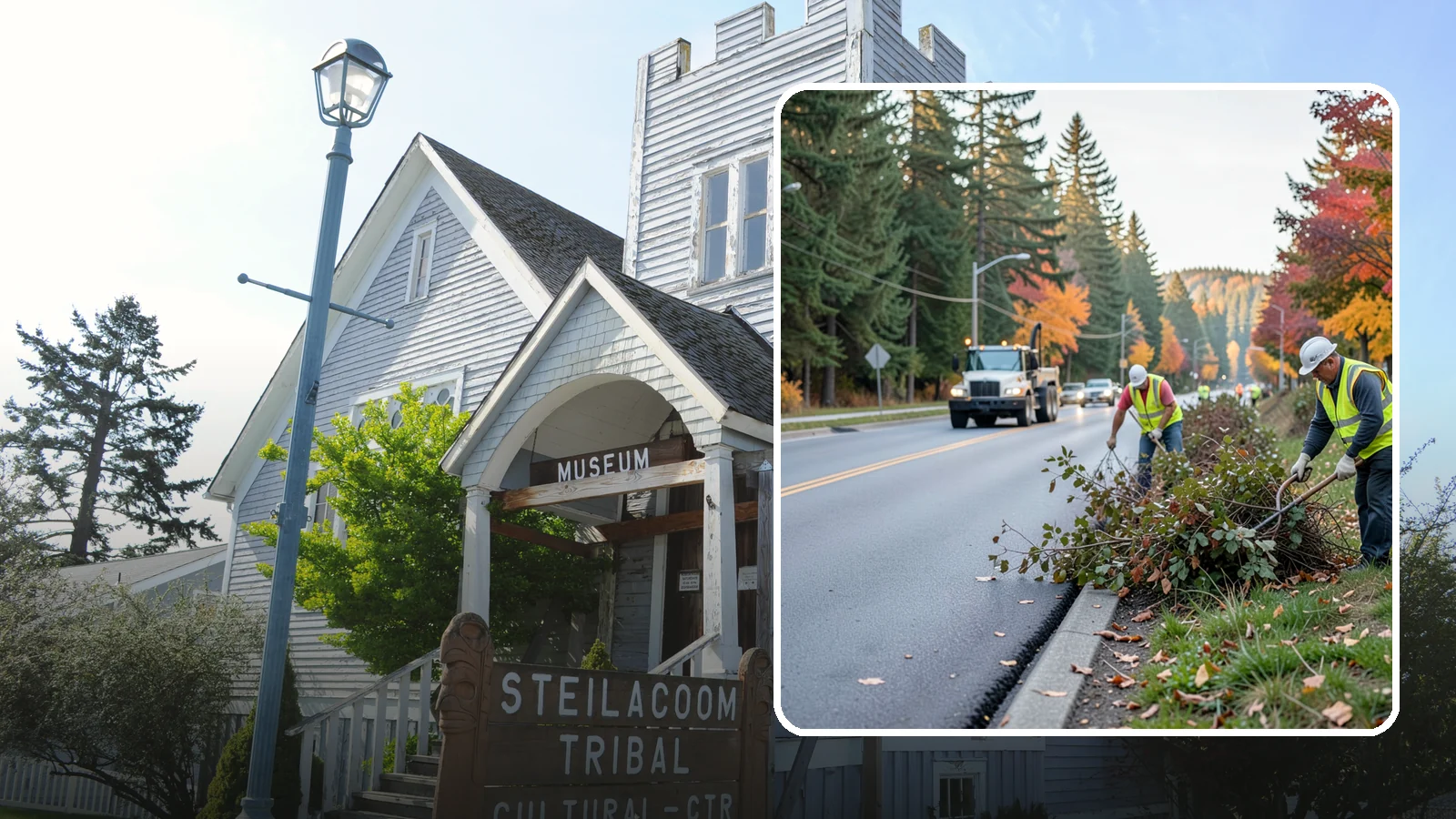 Right-of-Way Maintenance in Steilacoom, Pierce County, WA - Vegetation and appearance management along public rights-of-way to maintain safety, access, and clearance.