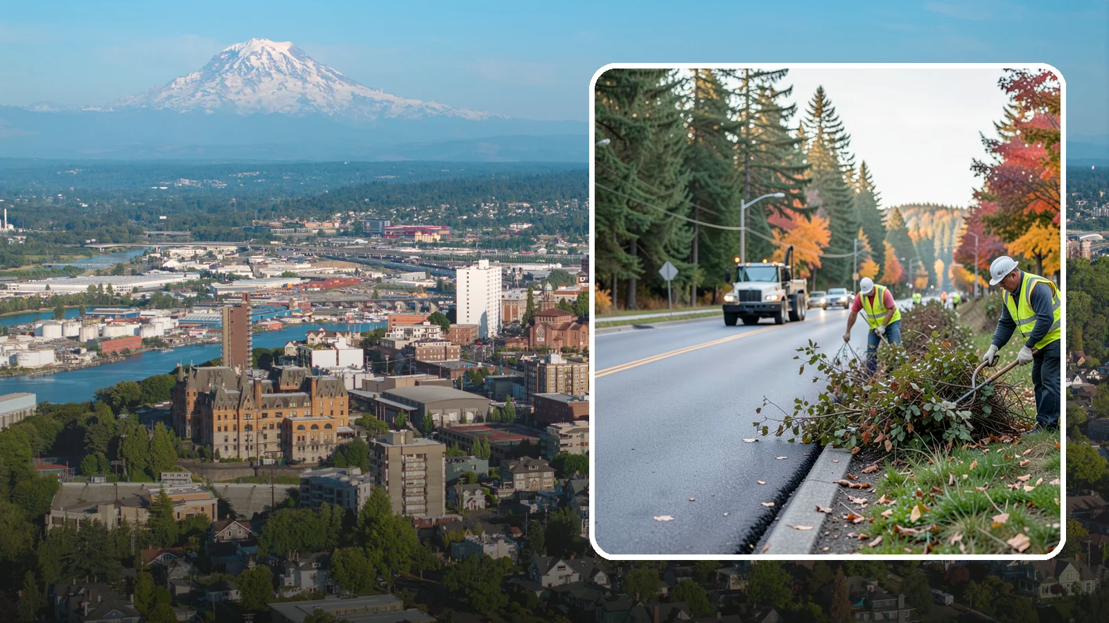 Right-of-Way Maintenance in Tacoma, Pierce County, WA - Vegetation and appearance management along public rights-of-way to maintain safety, access, and clearance.
