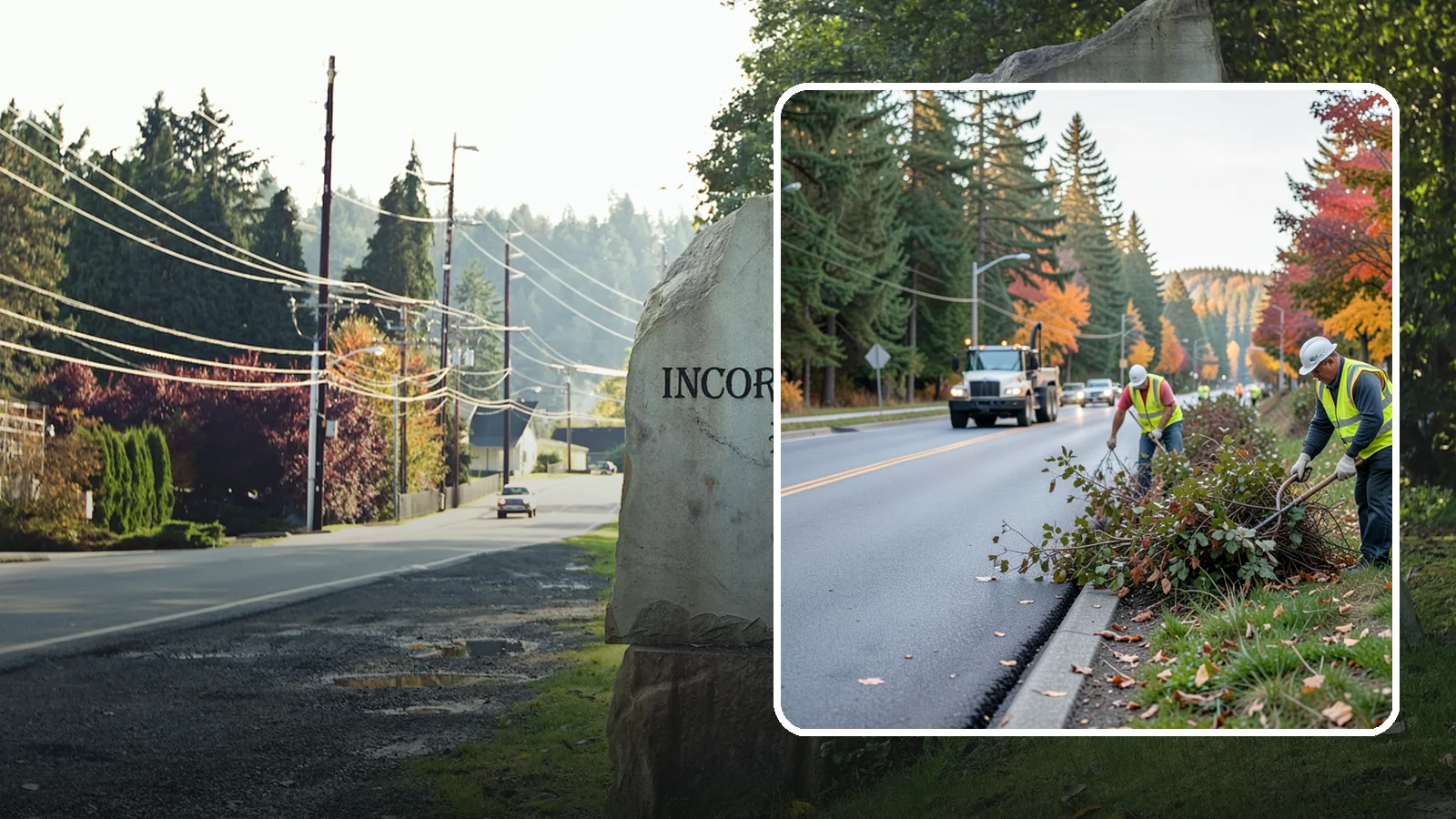 Right-of-Way Maintenance in Wilkeson, Pierce County, WA - Vegetation and appearance management along public rights-of-way to maintain safety, access, and clearance.