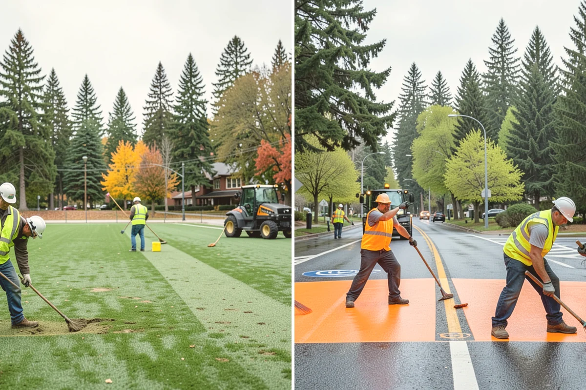 Right-of-Way Tree Clearing in Algona, King County, WA - We survey the corridor to define clearance targets and conflict trees