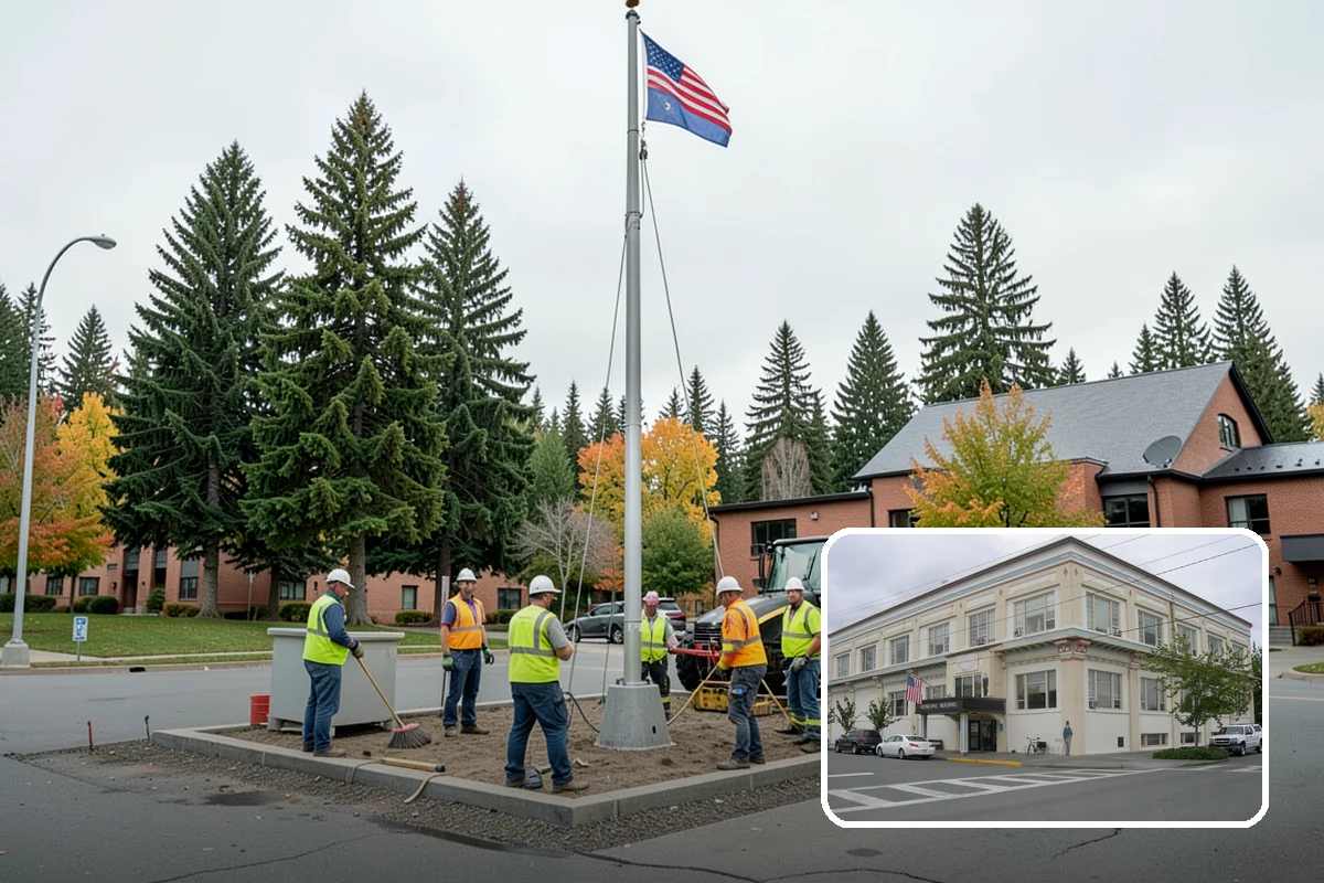 Right-of-Way Tree Clearing in Anacortes, Skagit County, WA - Restored clearances improve safety for vehicles, cyclists, and pedestrians
