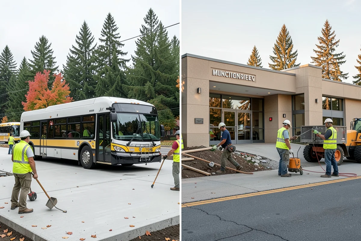 Right-of-Way Tree Clearing in Arlington, Snohomish County, WA - We survey the corridor to define clearance targets and conflict trees