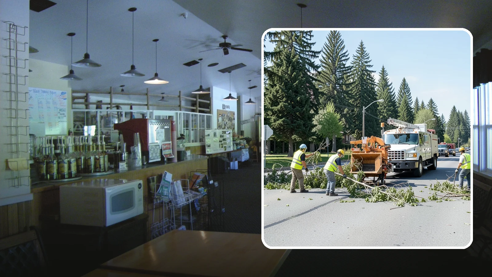Right-of-Way Tree Clearing in Black Diamond, King County, WA - We clear trees and encroaching limbs from roadway and utility rights-of-way to restore clearances and sight lines for public...