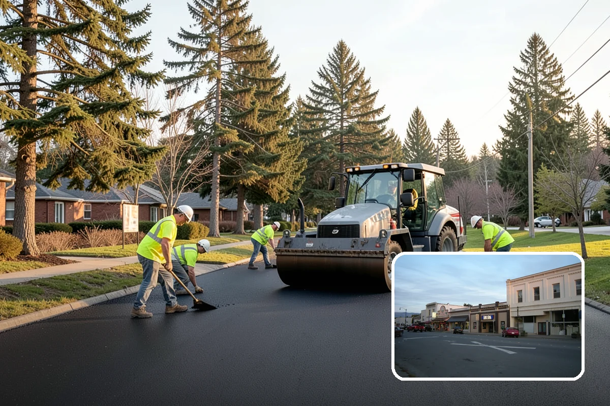 Right-of-Way Tree Clearing in Burlington, Skagit County, WA - Restored clearances improve safety for vehicles, cyclists, and pedestrians