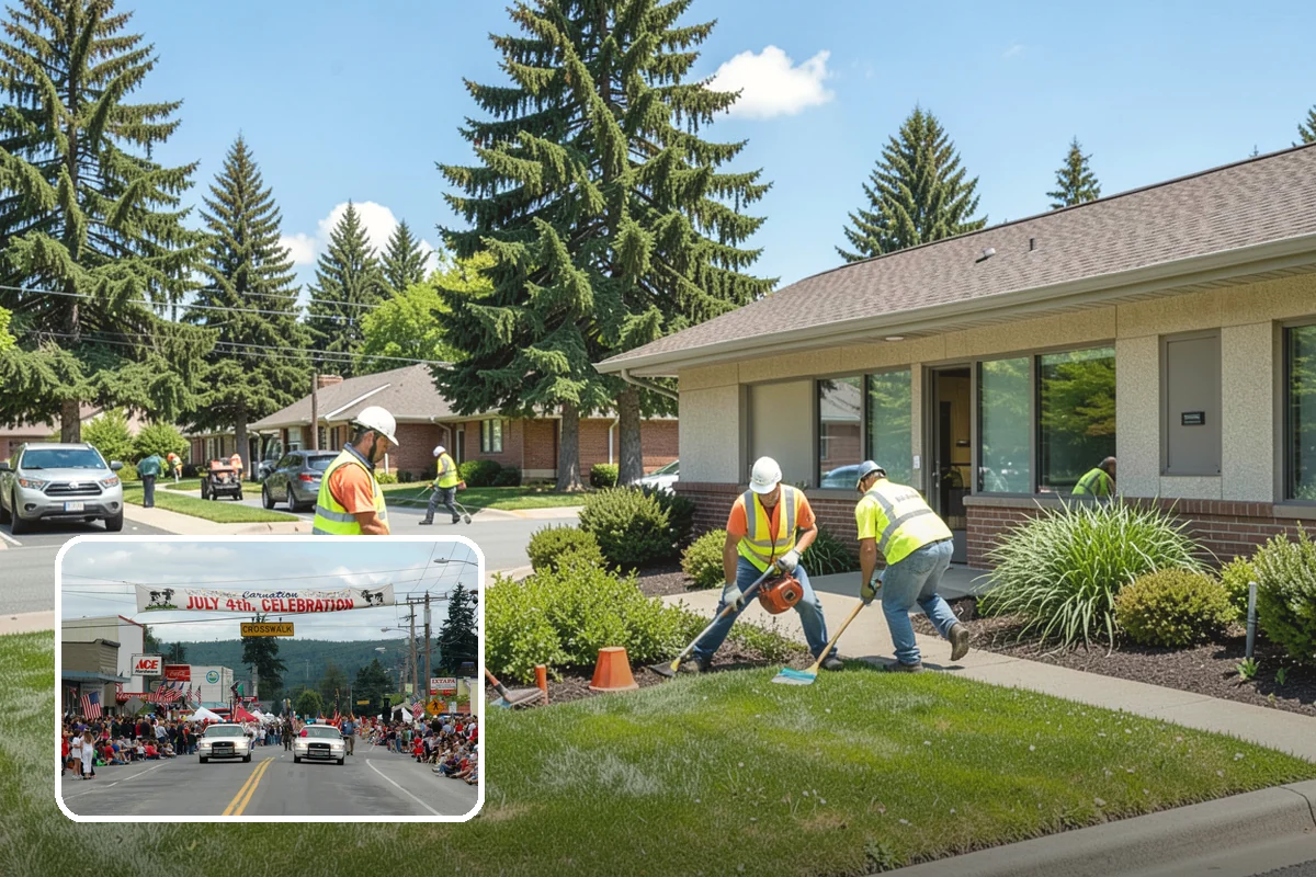 Right-of-Way Tree Clearing in Carnation, King County, WA - Restored clearances improve safety for vehicles, cyclists, and pedestrians