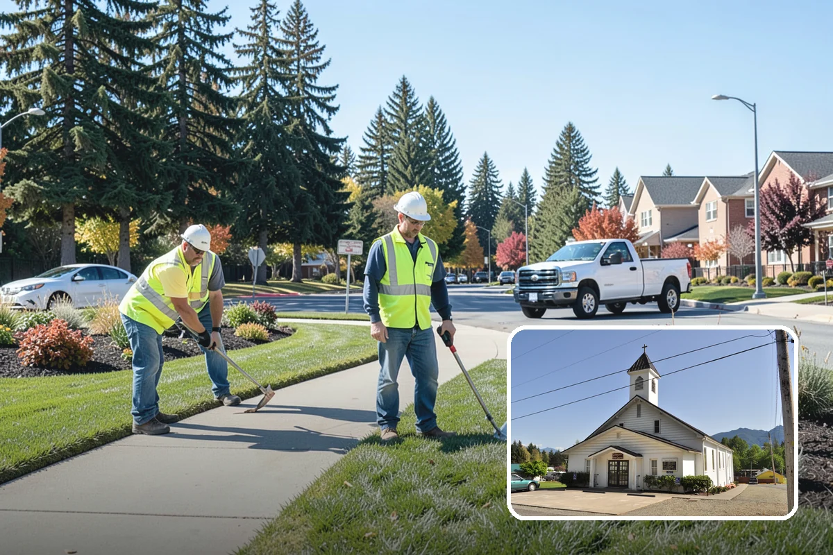 Right-of-Way Tree Clearing in Concrete, Skagit County, WA - Restored clearances improve safety for vehicles, cyclists, and pedestrians