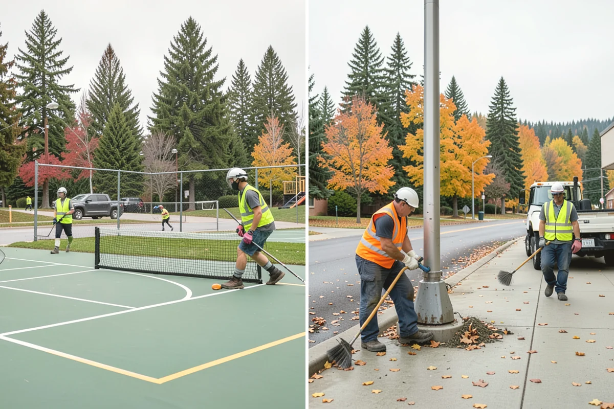 Right-of-Way Tree Clearing in Covington, King County, WA - We survey the corridor to define clearance targets and conflict trees