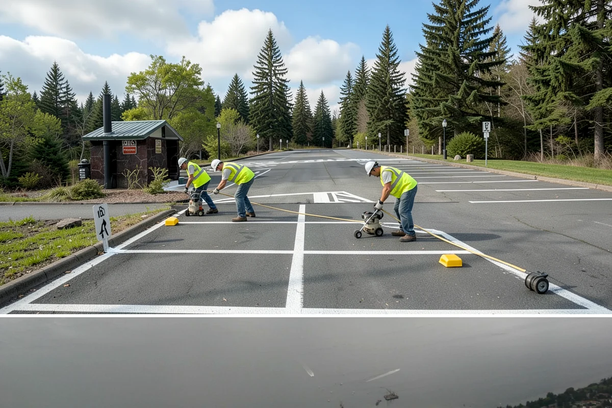 Right-of-Way Tree Clearing in Des Moines, King County, WA - Right-of-way clearing is performed year-round, with dormant-season work reducing traffic impact and improving cut visibility.