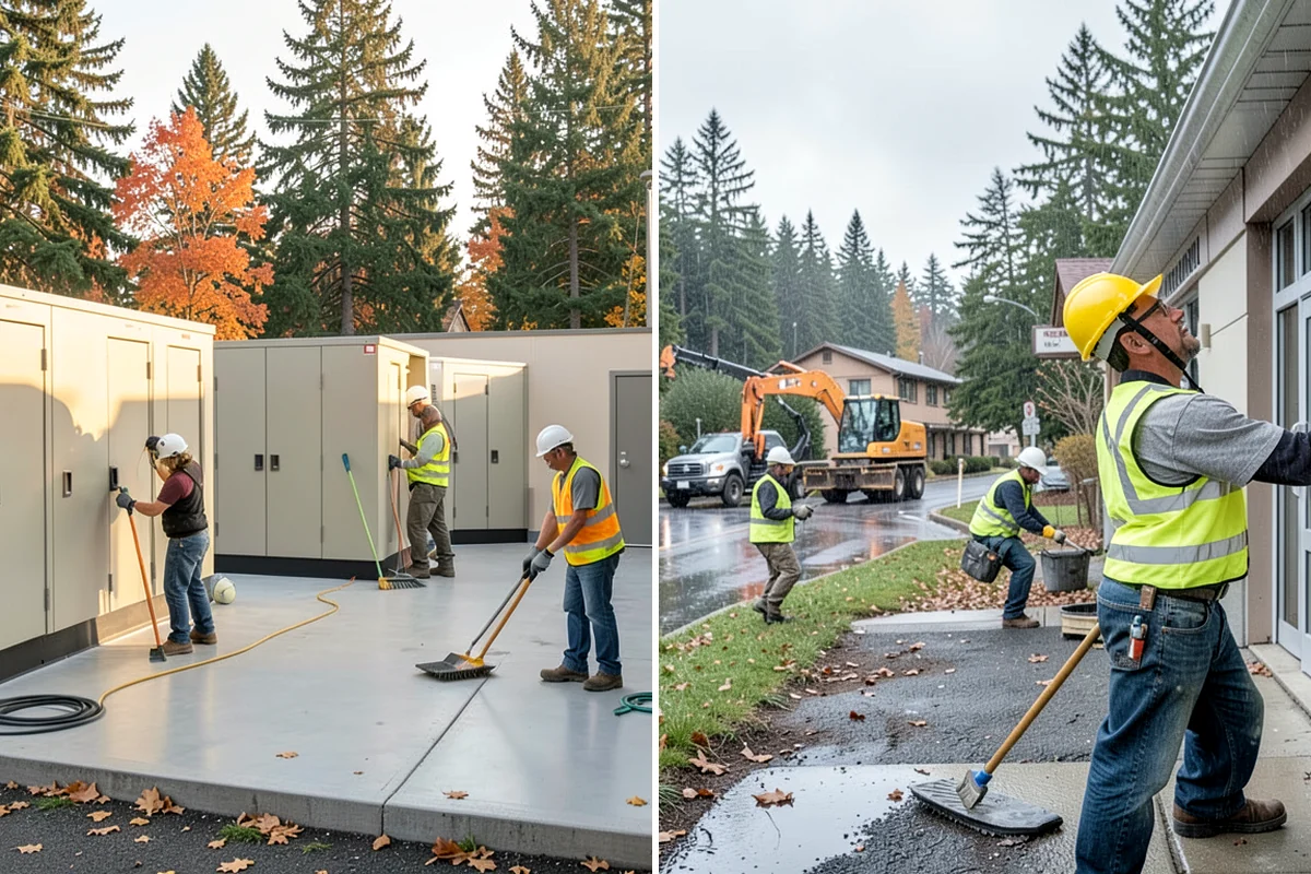 Right-of-Way Tree Clearing in Gig Harbor, Pierce County, WA - We survey the corridor to define clearance targets and conflict trees