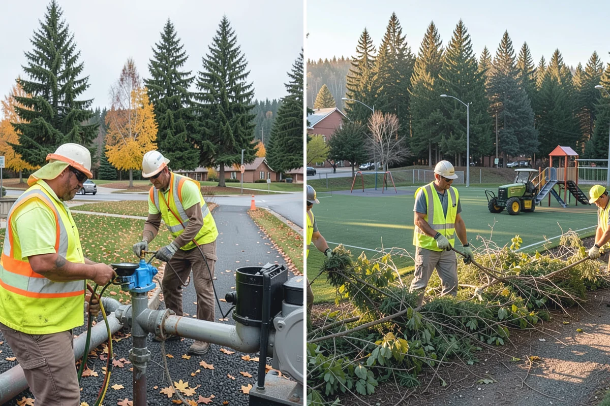 Right-of-Way Tree Clearing in Granite Falls, Snohomish County, WA - We survey the corridor to define clearance targets and conflict trees