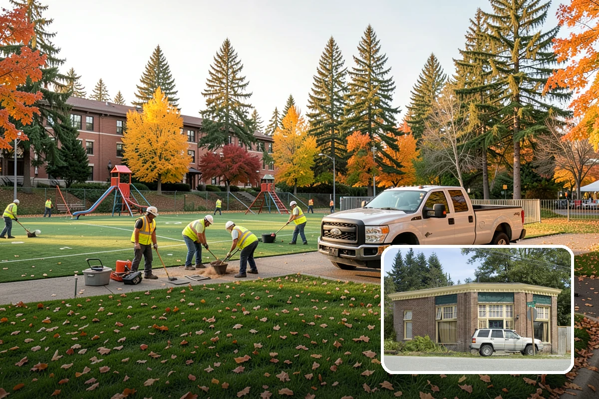 Right-of-Way Tree Clearing in Hamilton, Skagit County, WA - Restored clearances improve safety for vehicles, cyclists, and pedestrians