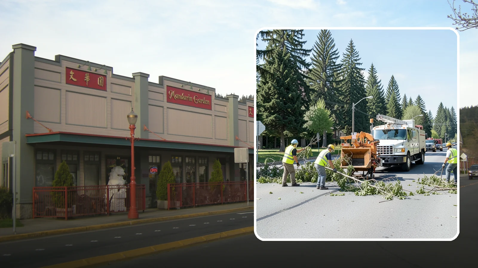 Right-of-Way Tree Clearing in Issaquah, King County, WA - We clear trees and encroaching limbs from roadway and utility rights-of-way to restore clearances and sight lines for public...