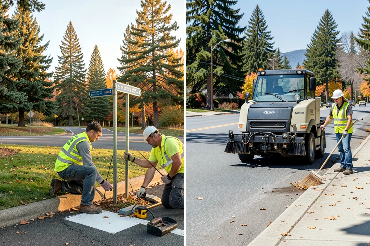 Right-of-Way Tree Clearing in Kenmore, King County, WA - We survey the corridor to define clearance targets and conflict trees