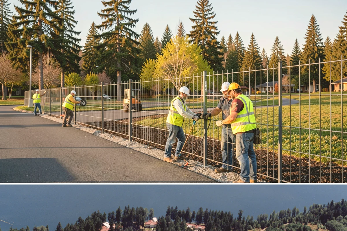 Right-of-Way Tree Clearing in Lakewood, Pierce County, WA - Right-of-way clearing is performed year-round, with dormant-season work reducing traffic impact and improving cut visibility.