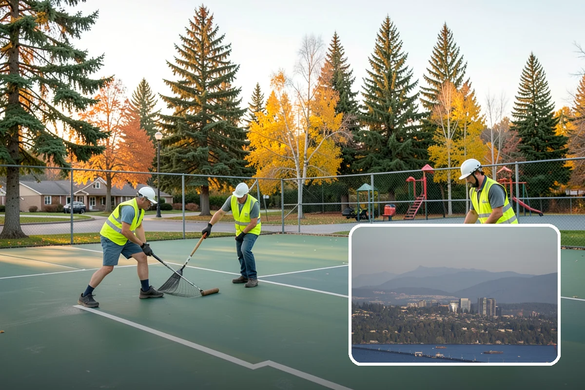 Right-of-Way Tree Clearing in Medina, King County, WA - Restored clearances improve safety for vehicles, cyclists, and pedestrians