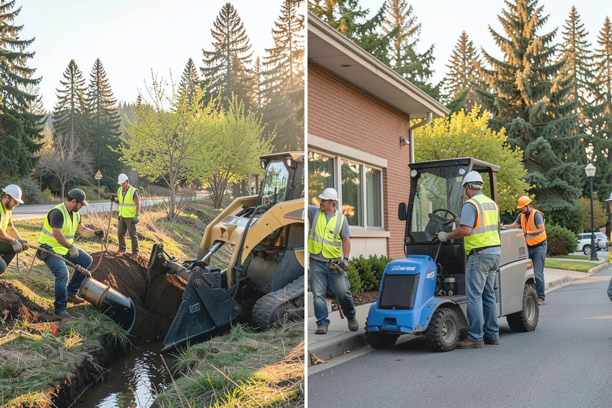 Right-of-Way Tree Clearing in Medina, King County, WA - We survey the corridor to define clearance targets and conflict trees