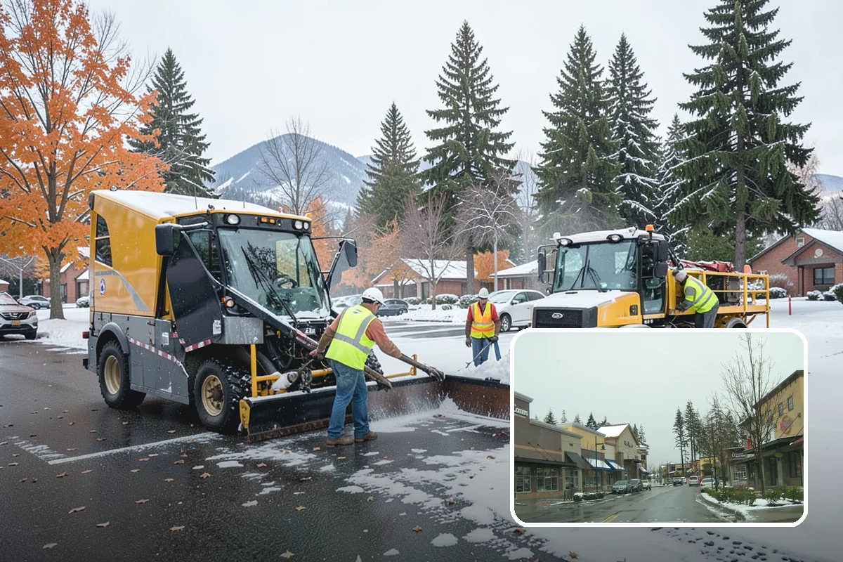 Right-of-Way Tree Clearing in Mill Creek, Snohomish County, WA - Restored clearances improve safety for vehicles, cyclists, and pedestrians
