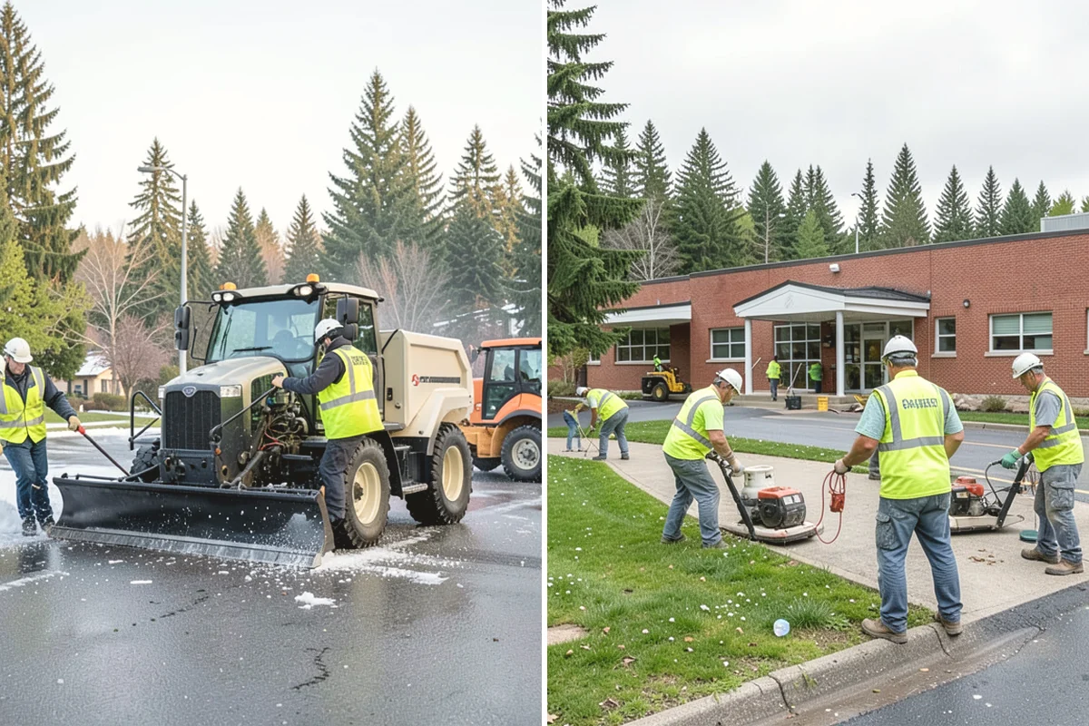 Right-of-Way Tree Clearing in Monroe, Snohomish County, WA - We survey the corridor to define clearance targets and conflict trees