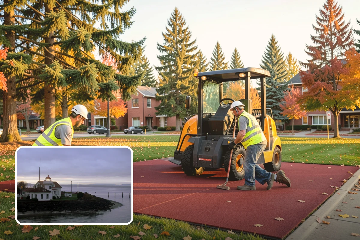 Right-of-Way Tree Clearing in Mukilteo, Snohomish County, WA - Restored clearances improve safety for vehicles, cyclists, and pedestrians