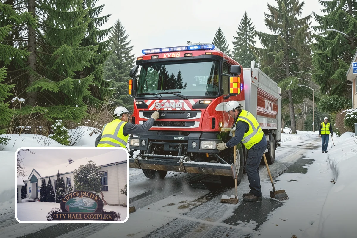 Right-of-Way Tree Clearing in Pacific, King County, WA - Restored clearances improve safety for vehicles, cyclists, and pedestrians