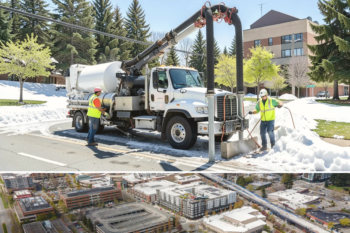 Right-of-Way Tree Clearing in Redmond, King County, WA - Right-of-way clearing is performed year-round, with dormant-season work reducing traffic impact and improving cut visibility.