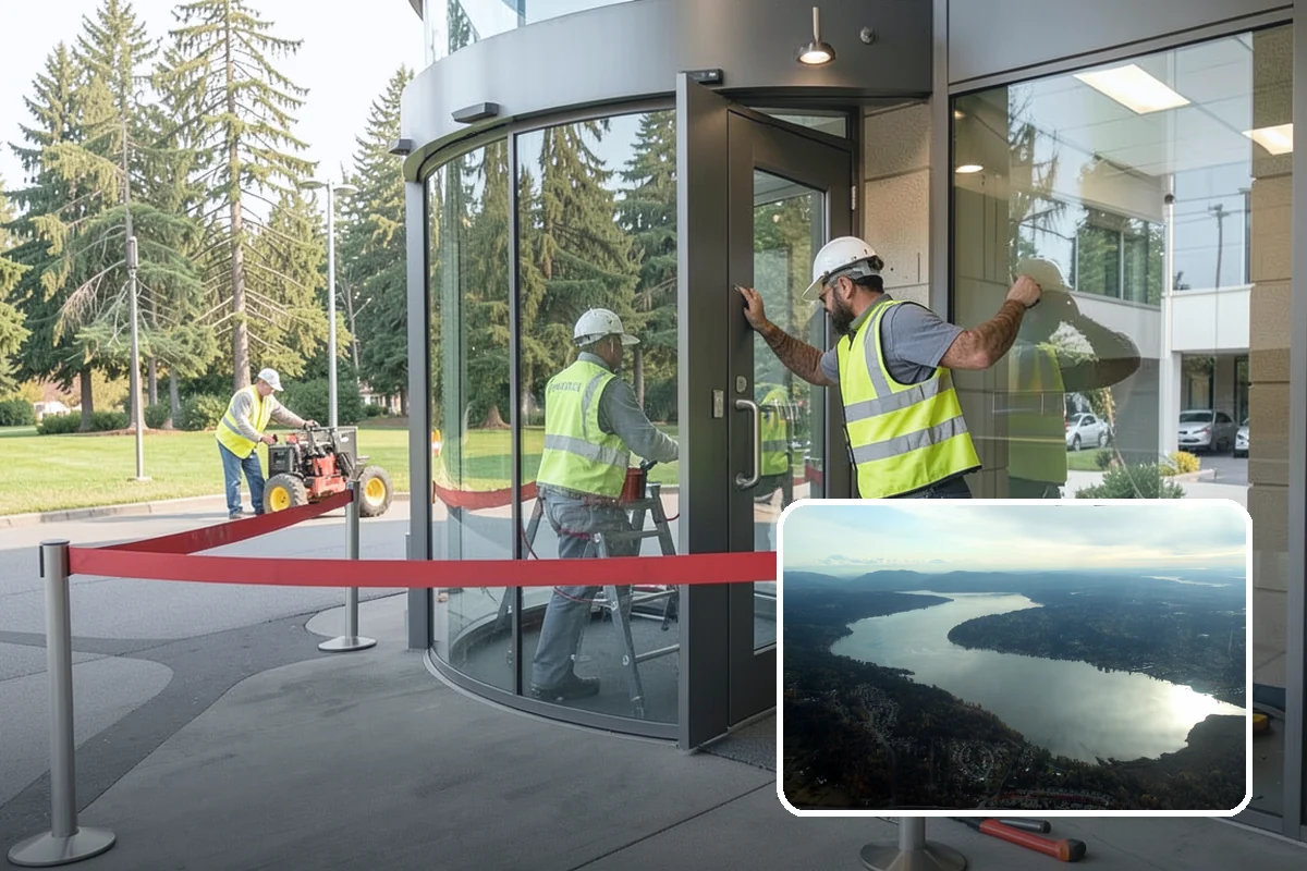 Right-of-Way Tree Clearing in Sammamish, King County, WA - Restored clearances improve safety for vehicles, cyclists, and pedestrians