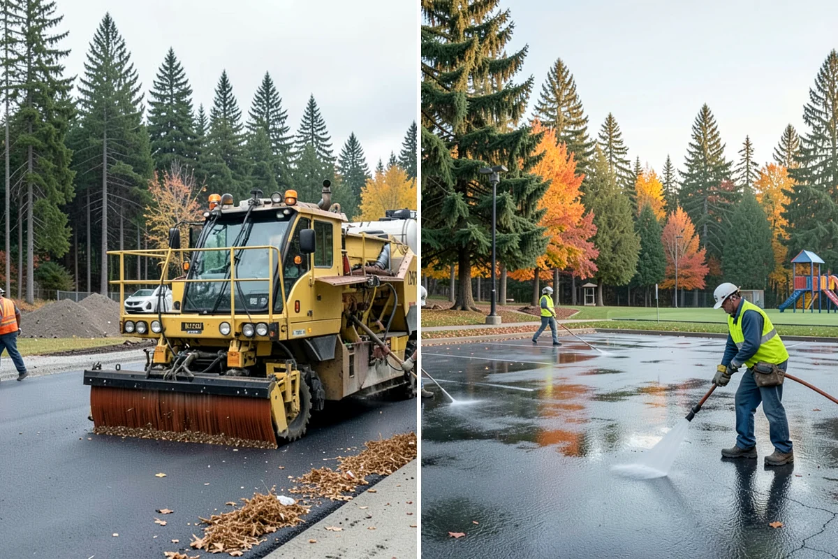 Right-of-Way Tree Clearing in SeaTac, King County, WA - We survey the corridor to define clearance targets and conflict trees